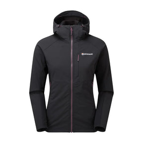 Montane - Krypton Dame Softshell Hoodie // Sort-1-XtraGrej