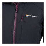 Montane - Krypton Dame Softshell Hoodie // Sort-5-XtraGrej
