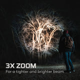 NEBO - DAVINCI 3500 Genopladelig Lommelygte 3500 Lumen fra NEBO - billede nr. 4 hos GrejFreak.dk