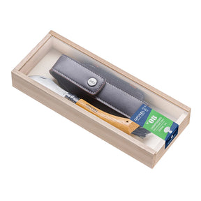 Opinel - No 8 Svampekniv Eg Gaveæske-1-XtraGrej