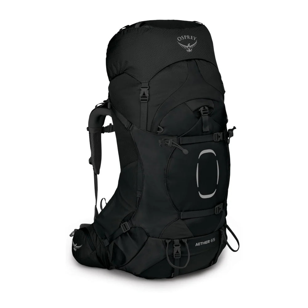 Osprey - Aether 65 Herre Vandrerygsæk 65L // Sort-1-XtraGrej
