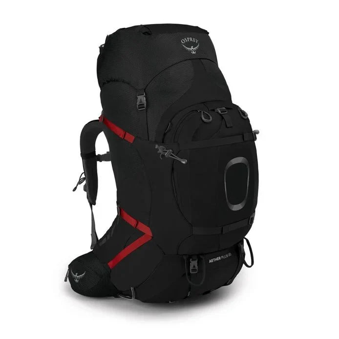 Osprey - Aether Plus 85 Herre Vandrerygsæk 85L // Sort-1-XtraGrej