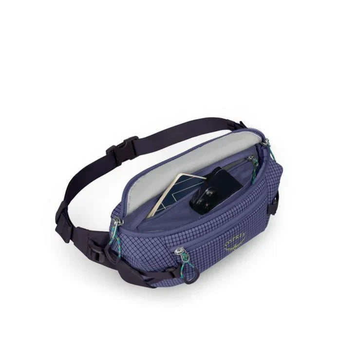 Osprey - Transporter Waist Pack 3L Mavebælte // Euphoria Purple-3-XtraGrej