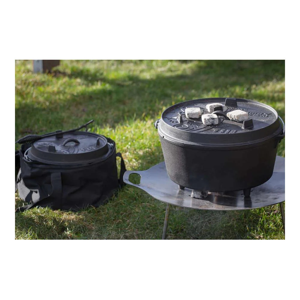 Petromax - Dutch Oven ft18 Støbejernsgryde (16,1L)-2-XtraGrej