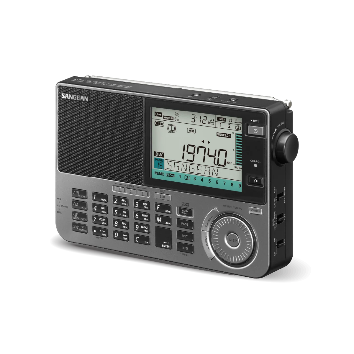 Sangean - ATS-909X2 Ultimate Multi-Band Nødradio-2-XtraGrej