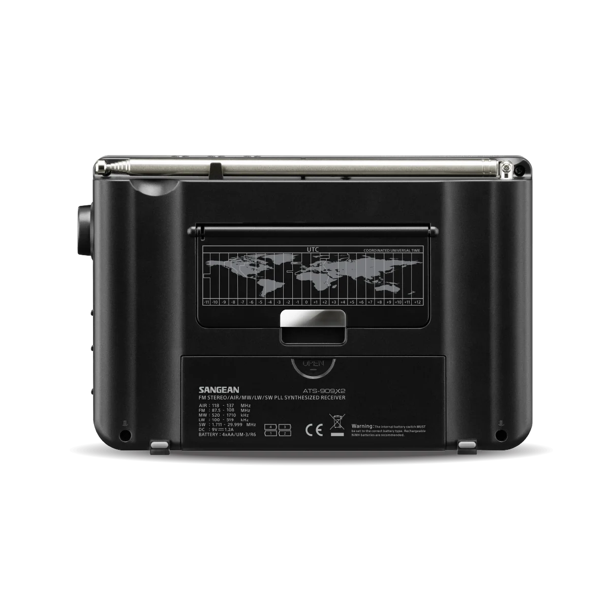 Sangean - ATS-909X2 Ultimate Multi-Band Nødradio-4-XtraGrej