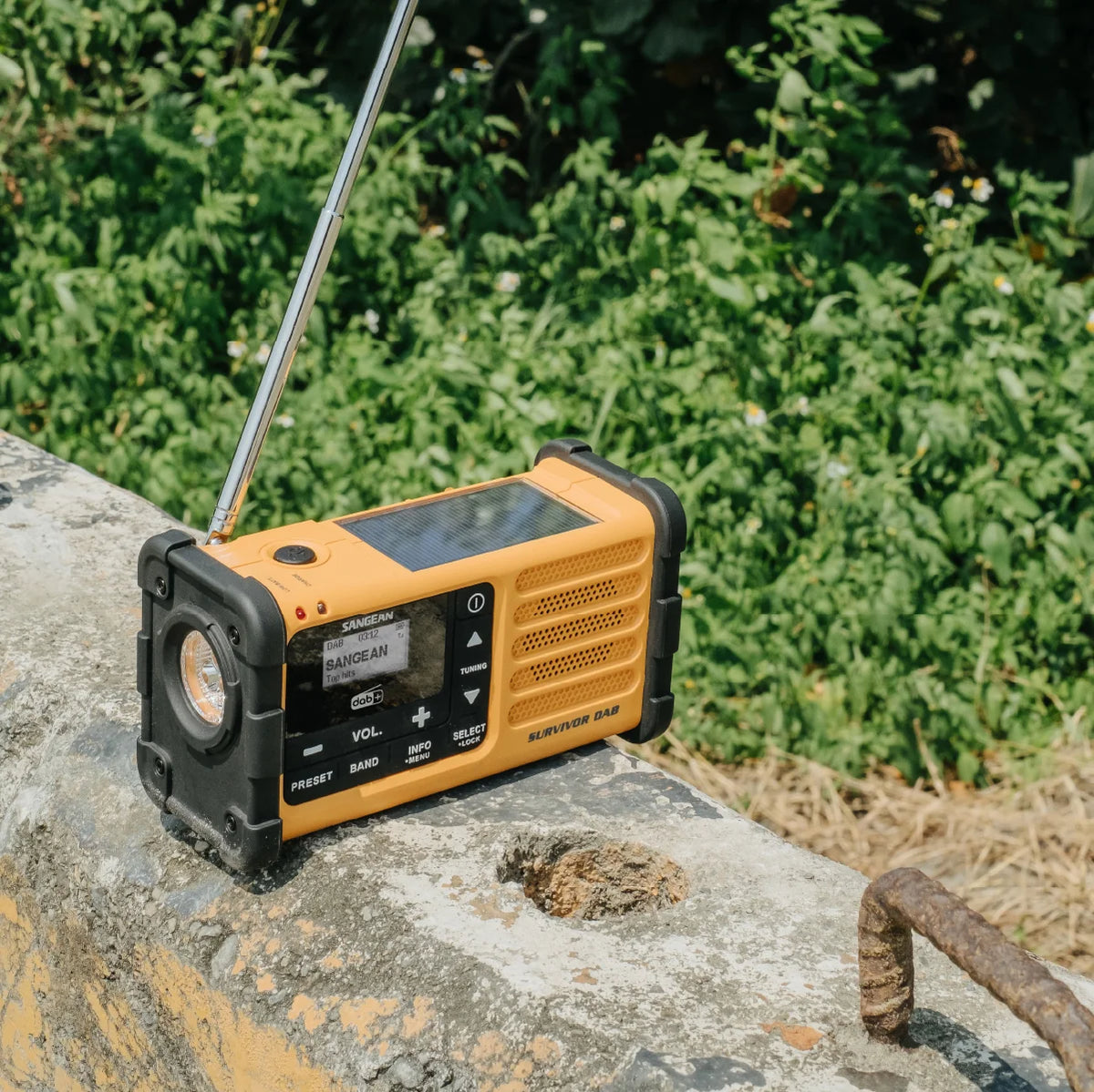 Sangean - MMR-88 DAB+/FM-RDS Multi-Powered Nødradio // Gul-5-XtraGrej