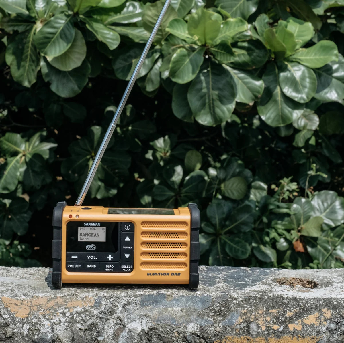 Sangean - MMR-88 DAB+/FM-RDS Multi-Powered Nødradio // Gul-6-XtraGrej