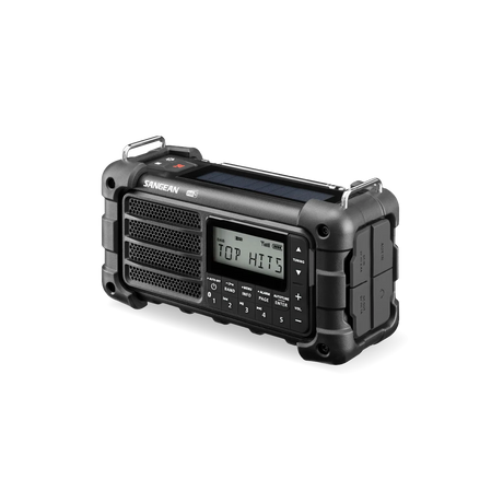 Sangean - MMR-99 DAB+/FM/Bluetooth/AUX - Multi-Powered Digital Nødradio // Sort-2-XtraGrej