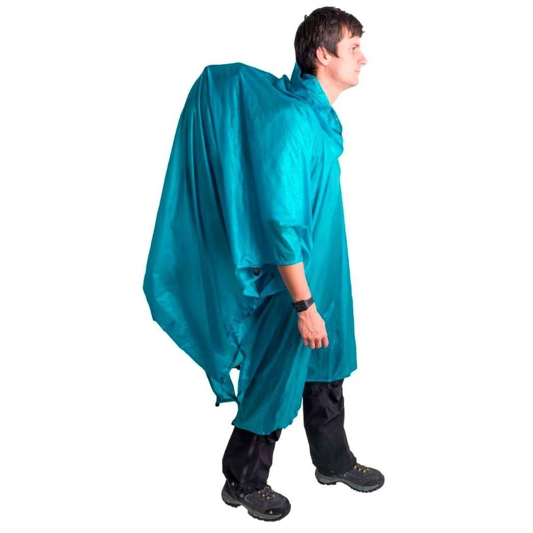 Sea to Summit - Ultra-Sil Nano Tarp Poncho // Blå fra Sea To Summit - billede nr. 2 hos GrejFreak.dk