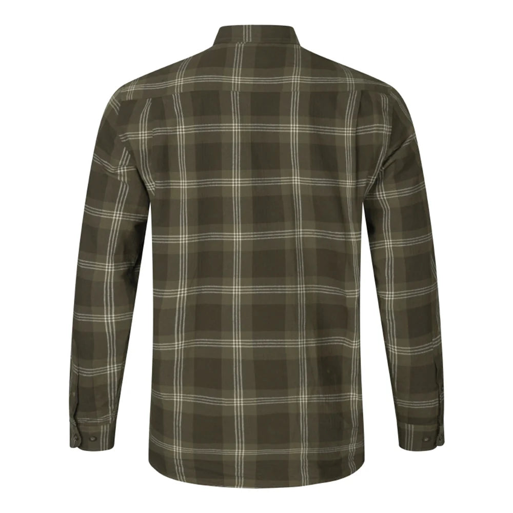 Seeland - Highseat Skjorte Pine Green Check fra Seeland - billede nr. 2 hos GrejFreak.dk