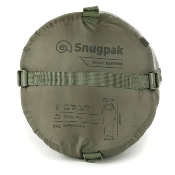 Snugpak - Sleeper Extreme Sovepose // Olivengrøn fra Snugpak - billede nr. 4 hos GrejFreak.dk