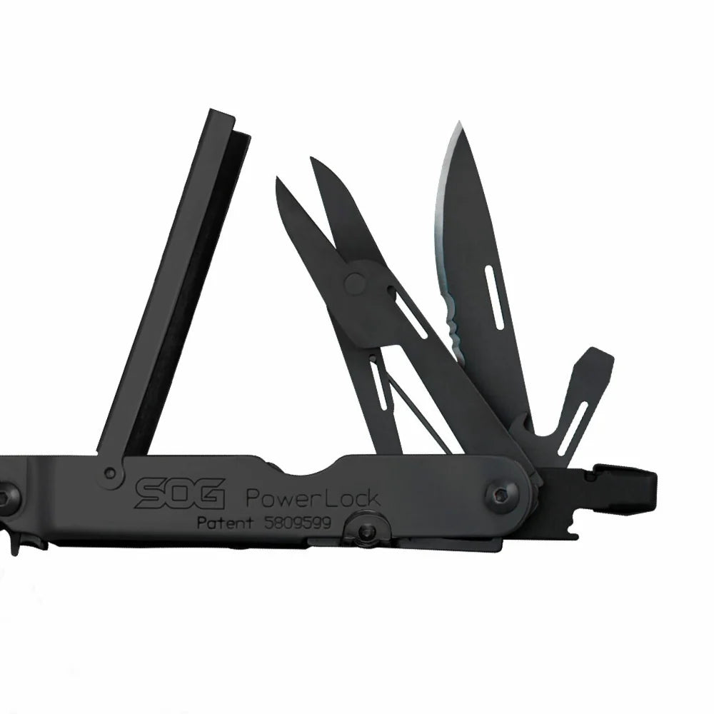 SOG Knives - PowerLock EOD Multi-Tool m. Nylon Etui-5-XtraGrej