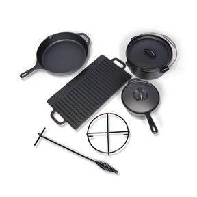 Sunny Hiker - Cast Iron Set (8 pcs) fra Sunny Hiker - billede nr. 1 hos GrejFreak.dk