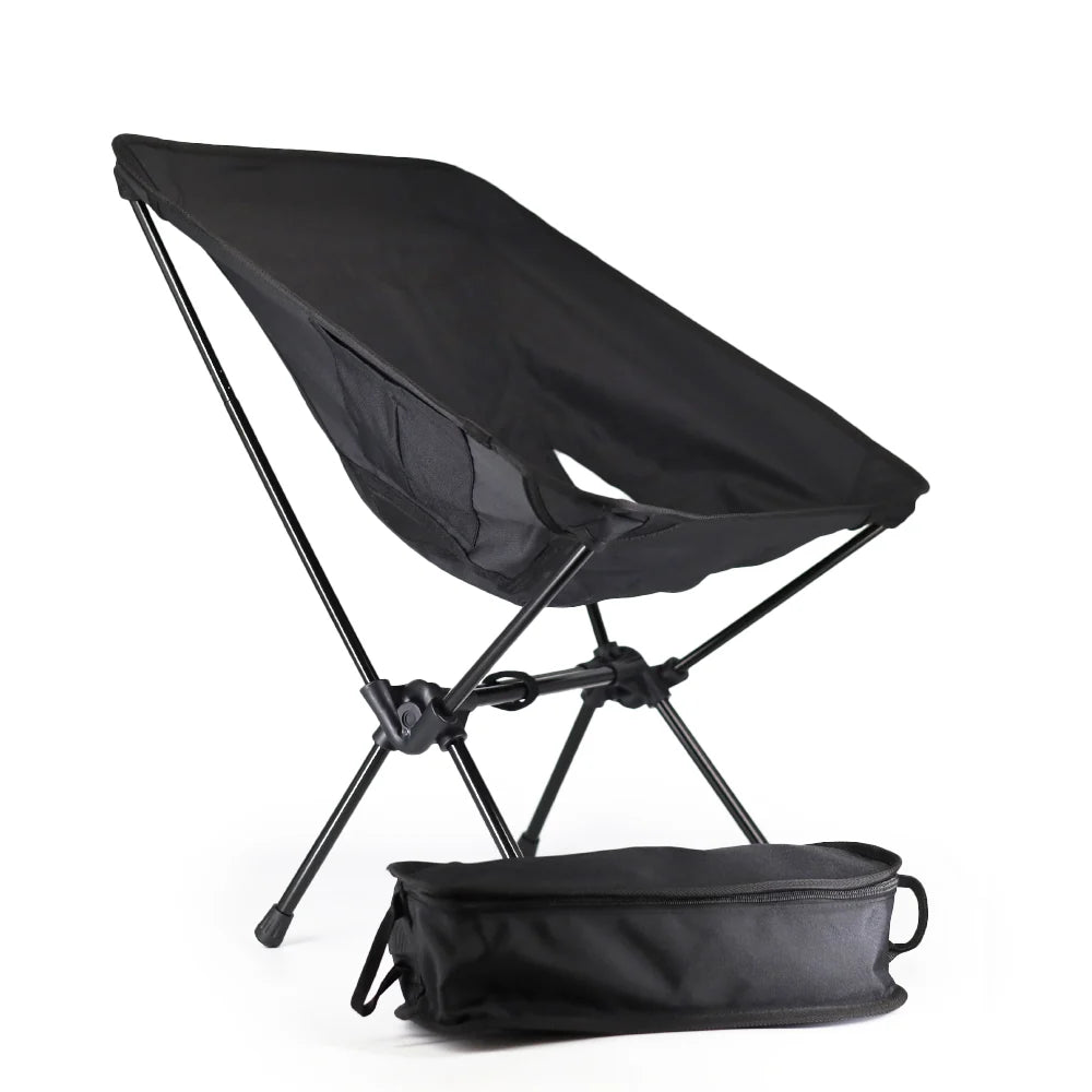 Sunny Hiker - Foldbar Campingstol Letvægt // Sort fra Sunny Hiker - billede nr. 3 hos GrejFreak.dk