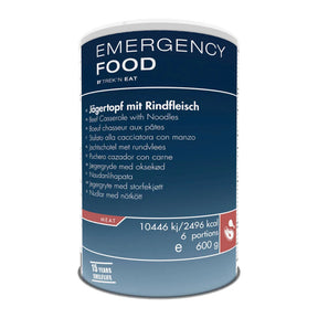 Trek'n Eat - Emergency Food Jægergryde Med Oksekød Og Nudler, 6 Portioner-1-XtraGrej