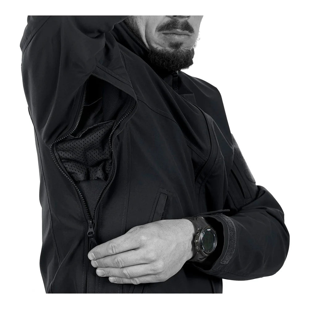 UF PRO - Delta Eagle Gen. 3 Tactical Softshell Herre Jakke Sort fra UF PRO - billede nr. 3 hos GrejFreak.dk