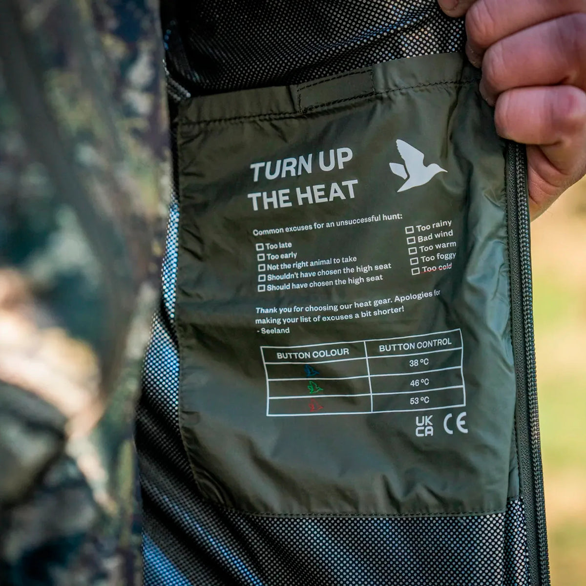 Seeland - Celsius Heat Liner Vest // Grape Leaf fra Seeland - billede nr. 3 hos GrejFreak.dk