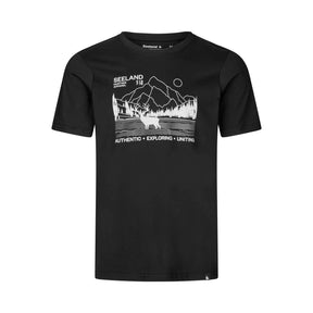 Seeland - Territory T-shirt // Sort fra Seeland - billede nr. 1 hos GrejFreak.dk