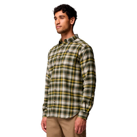 Columbia - Cornell Woods Flannel Langærmet Herre Skjorte // Greenscape-3-XtraGrej