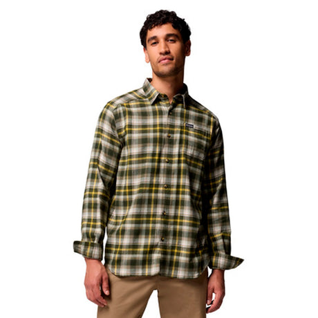 Columbia - Cornell Woods Flannel Langærmet Herre Skjorte // Greenscape-4-XtraGrej