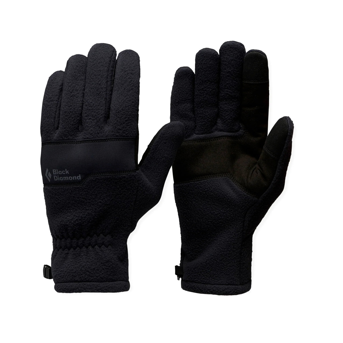 Black Diamond - Everyday Fleece Handsker // Sort-1-XtraGrej