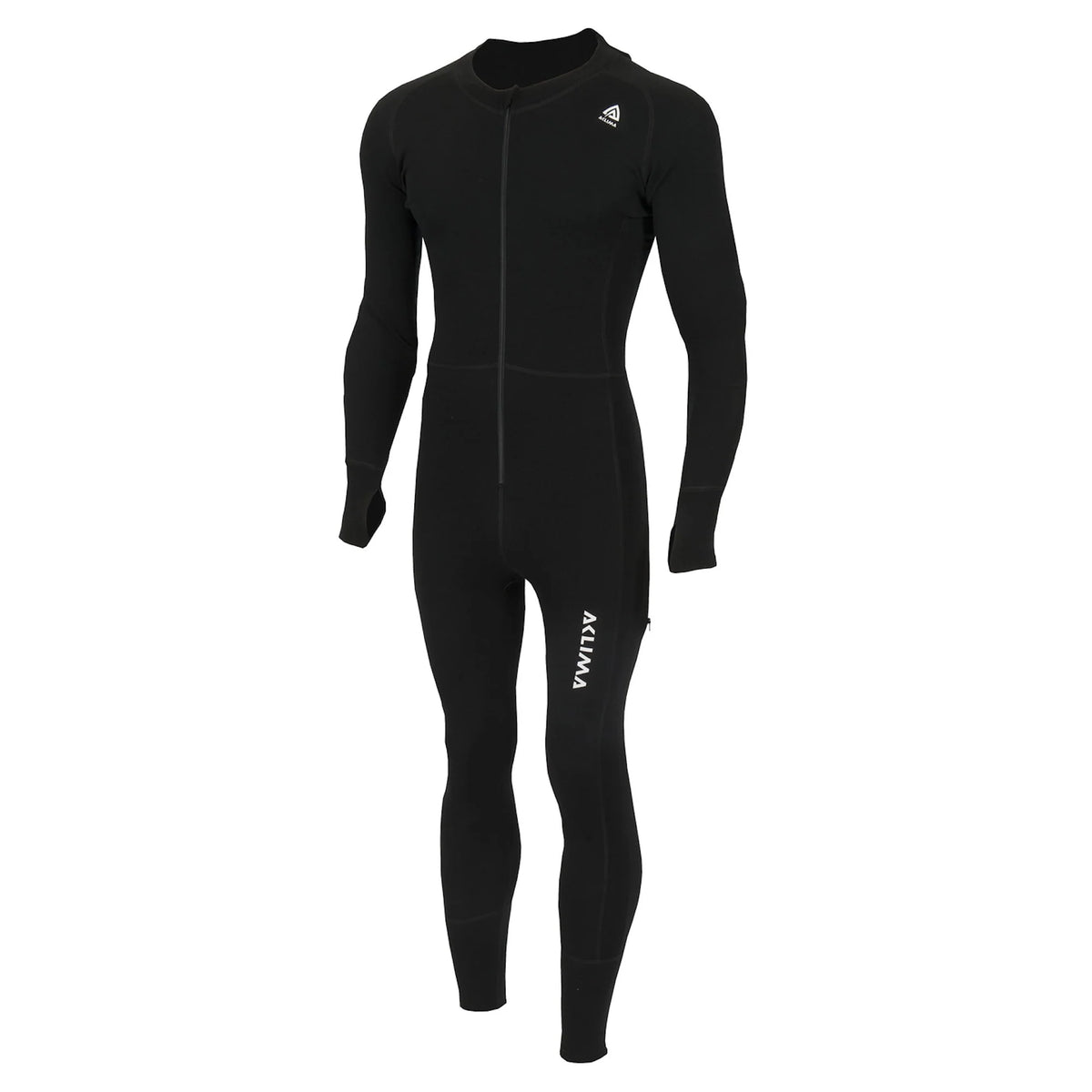 Aclima - WarmWool Overall Herre // Jet Black fra GrejFreak.dk - billede nr. 1 hos GrejFreak.dk