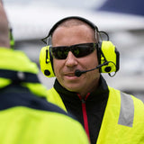 3M Peltor - WS ProTac XPI Bluetooth Headset // Hi-Vis Neongul-2-XtraGrej