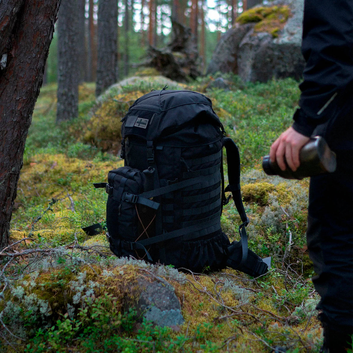 Savotta - Kantamus 60L Rygsæk // Sort fra Savotta - billede nr. 4 hos GrejFreak.dk