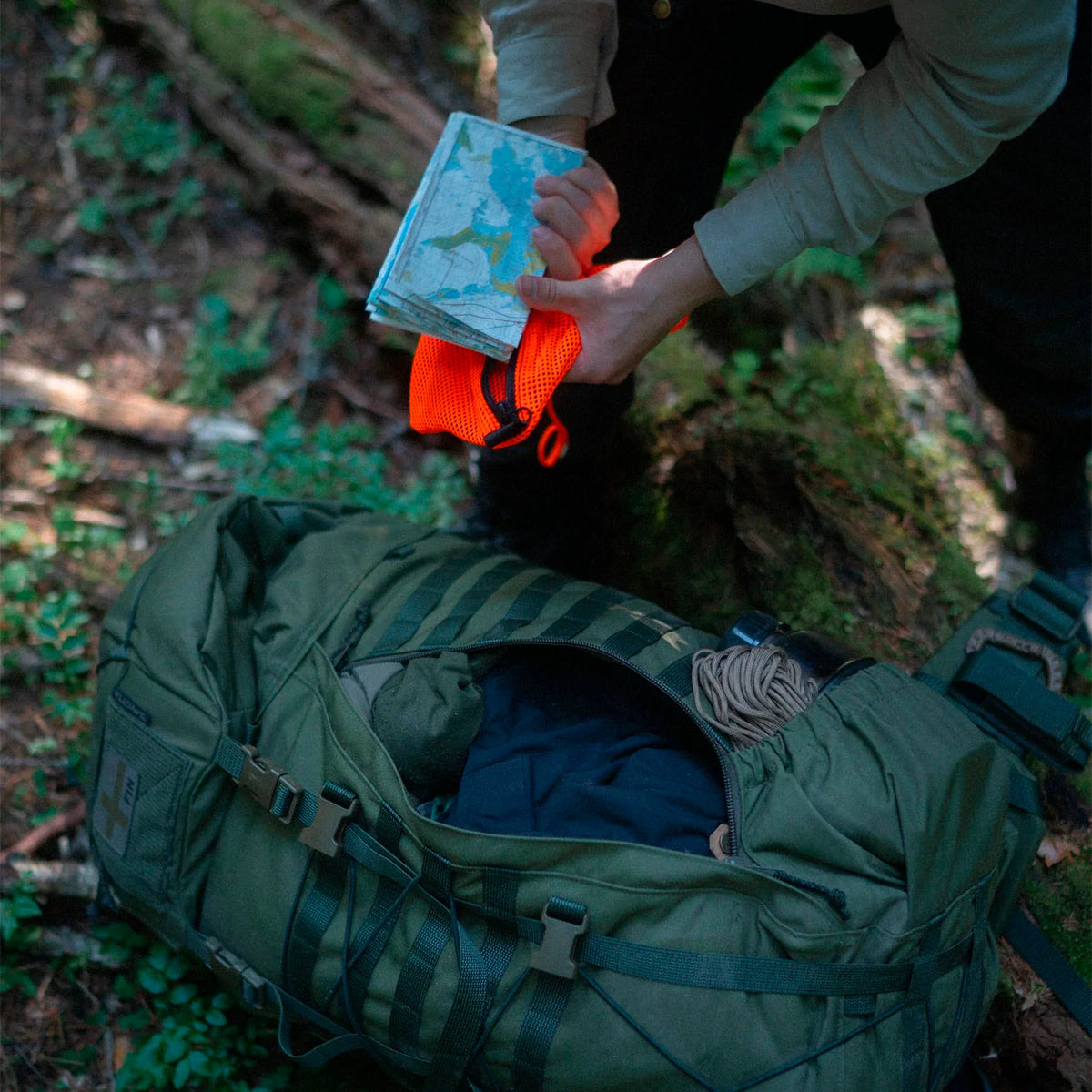 Savotta - Kantamus 60L Rygsæk // Sort fra Savotta - billede nr. 6 hos GrejFreak.dk