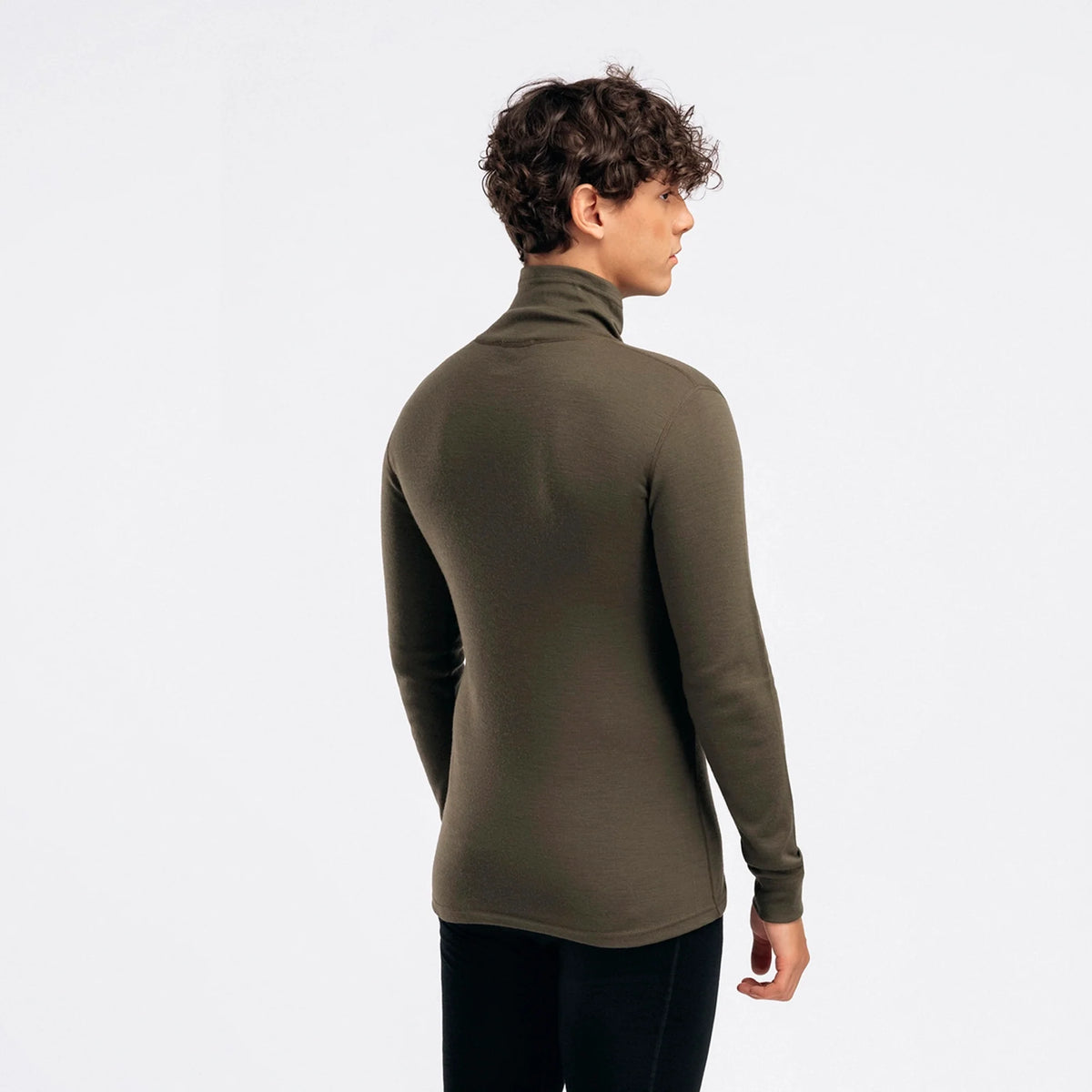 Aclima - WarmWool Herre Roll Neck // Tarmac fra Aclima - billede nr. 2 hos GrejFreak.dk