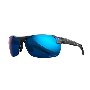 Wiley X - PRIME Captivate // Pol Blue Mirror - Gloss Crystal Grey Frame fra Wiley X - billede nr. 1 hos GrejFreak.dk