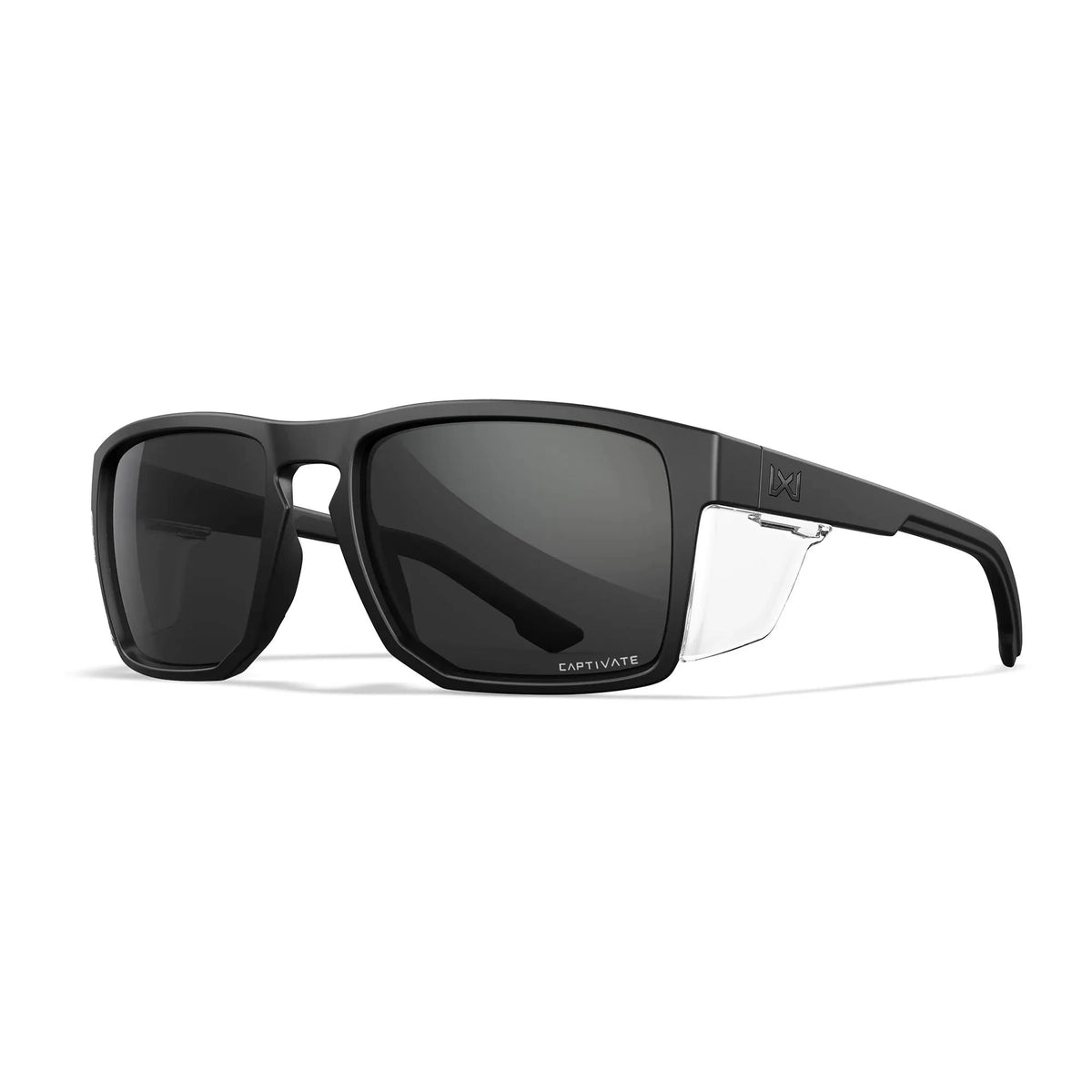 Wiley X - FOUNDER // Captivate Grey - Matte Black Frame fra Wiley X - billede nr. 2 hos GrejFreak.dk