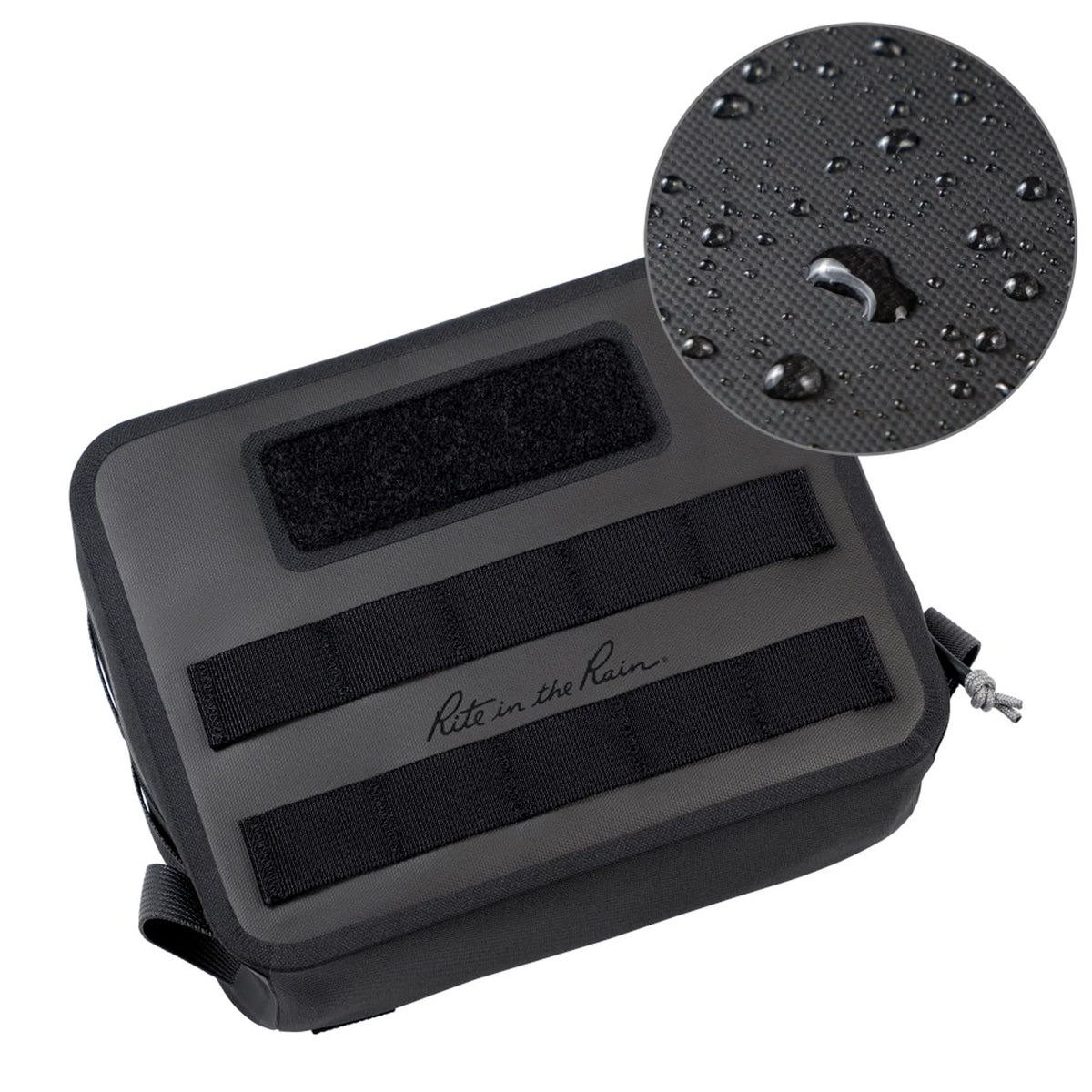Rite In The Rain - Monsoon Rapid // Medium Utility Bag 7X9 Black W/Velcro fra Rite In The Rain - billede nr. 1 hos GrejFreak.dk