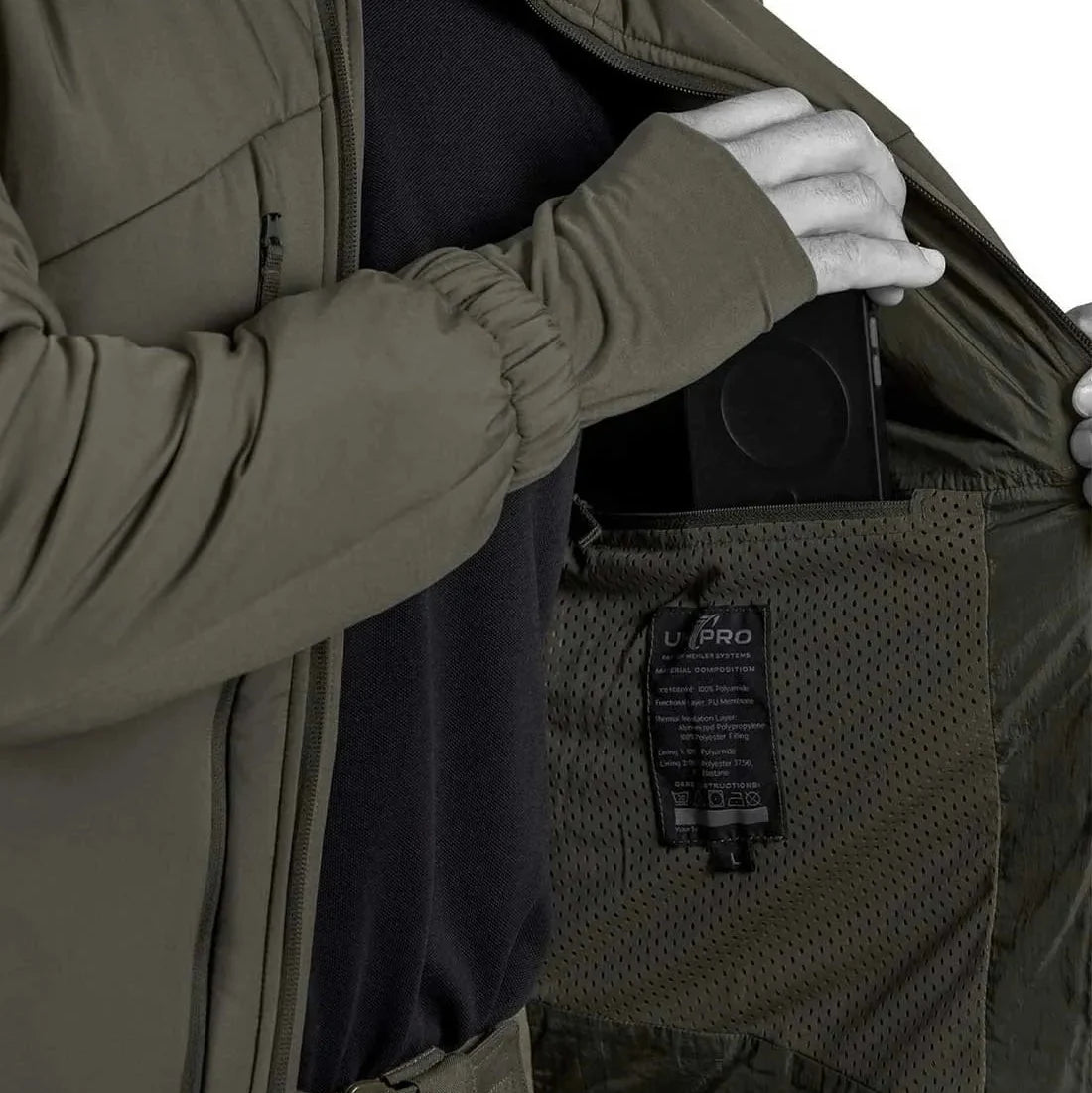 UF PRO - Delta ML Gen.3 Tactical Winter Jakke // Brun fra UF PRO - billede nr. 4 hos GrejFreak.dk
