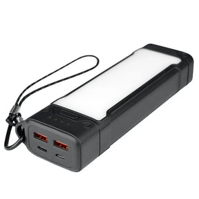 Readybox - Powerbank med indbygget lommelygte (20.000 mAh) fra GrejFreak.dk - billede nr. 1 hos GrejFreak.dk