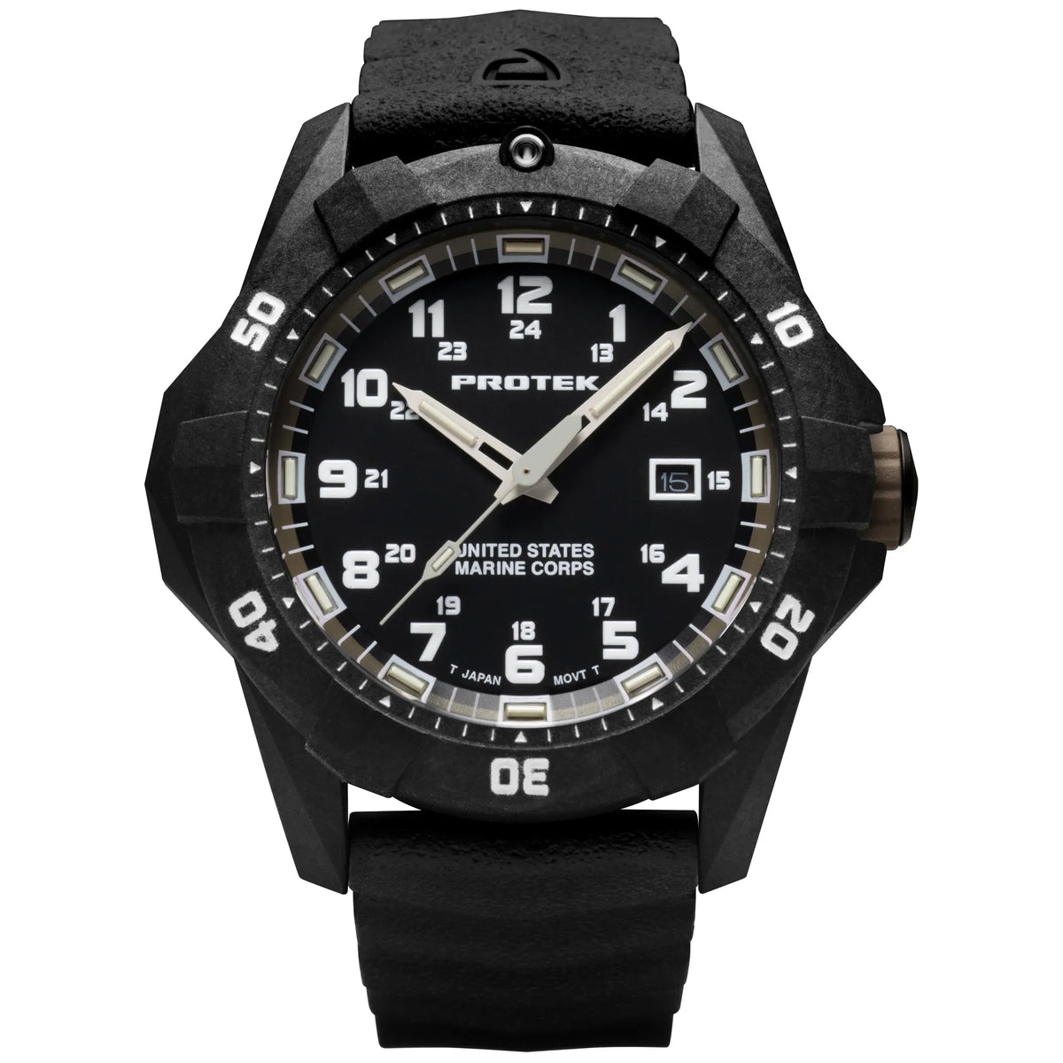 ProTek - PT1016 USMC 42 mm Outdoor Ur // Sort & Sand fra ProTek - billede nr. 1 hos GrejFreak.dk