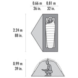MSR - Hubba Hubba HD 1-Personers Telt // Grøn fra MSR - billede nr. 13 hos GrejFreak.dk
