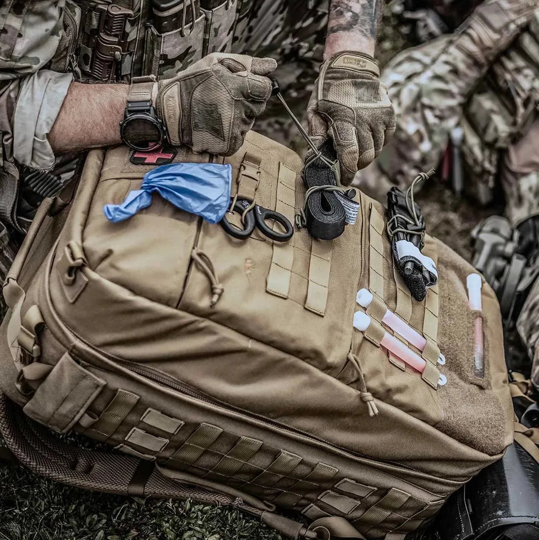 Tasmanian Tiger - First Responder Rygsæk 50L // Coyote Brown-11-XtraGrej