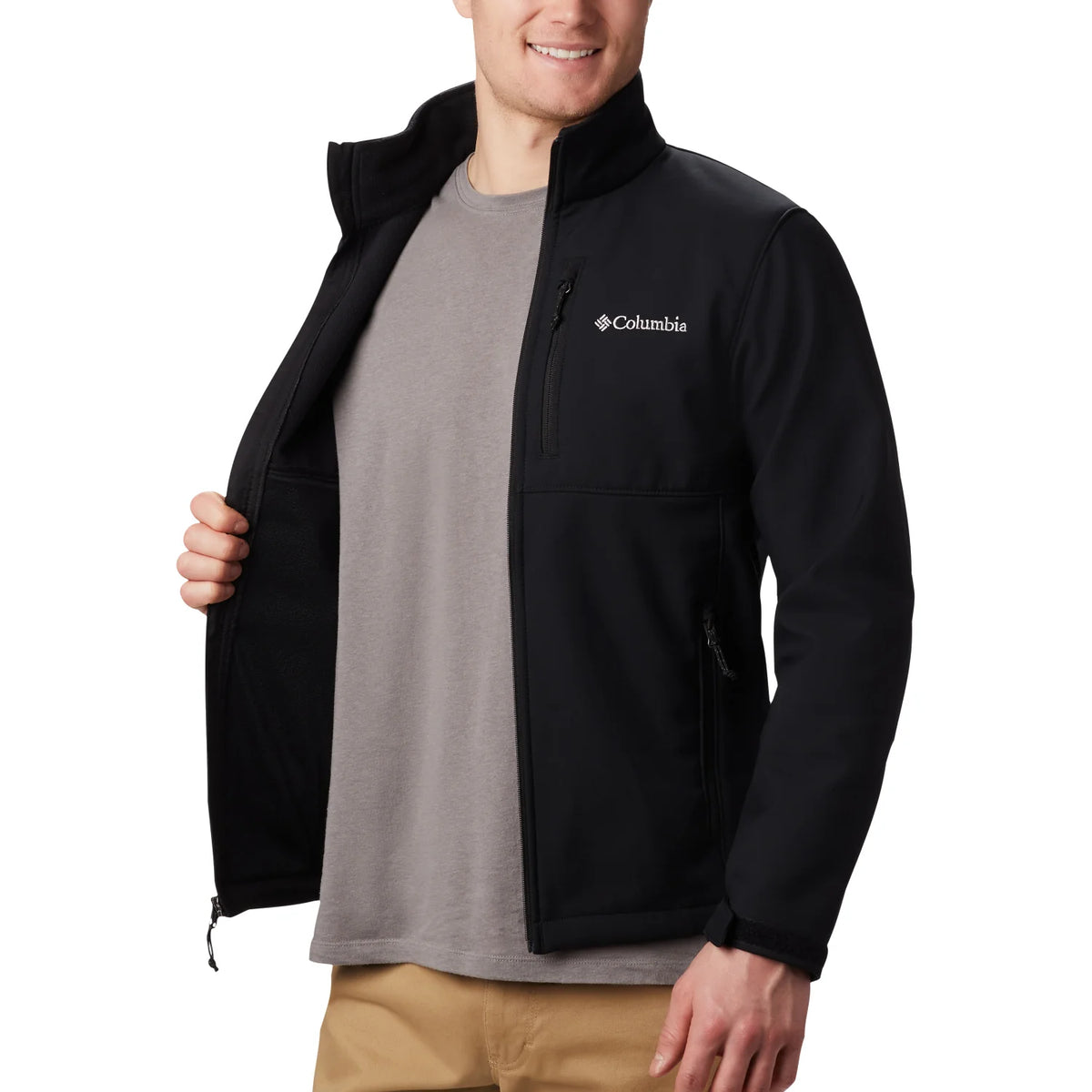Columbia - Ascender Softshell Jakke // Sort fra Columbia - billede nr. 5 hos GrejFreak.dk