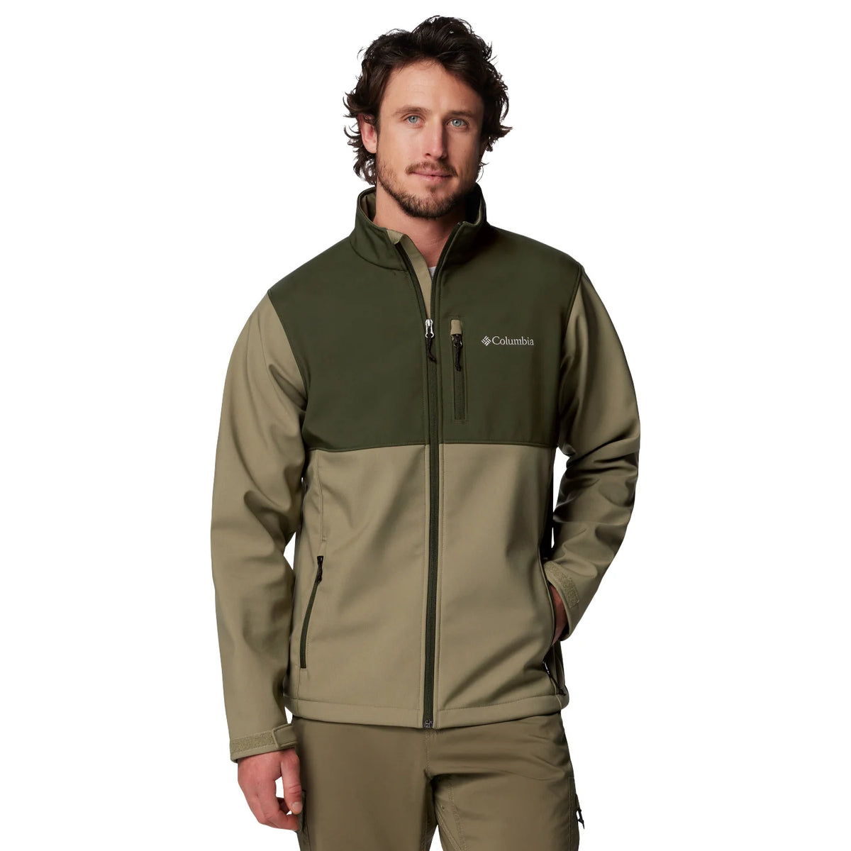 Columbia - Ascender Softshell Jakke // Stone Green fra Columbia - billede nr. 1 hos GrejFreak.dk