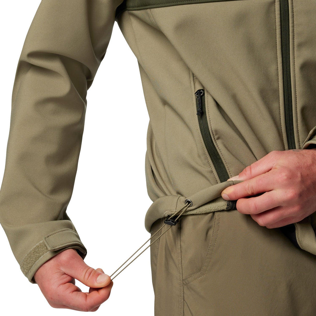 Columbia - Ascender Softshell Jakke // Stone Green fra Columbia - billede nr. 6 hos GrejFreak.dk