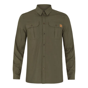 Seeland - Selous L/S Cargo Skjorte // Grape leaf fra Seeland - billede nr. 1 hos GrejFreak.dk