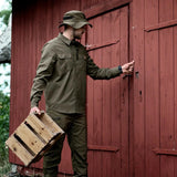 Seeland - Selous L/S Cargo Skjorte // Grape leaf fra Seeland - billede nr. 7 hos GrejFreak.dk