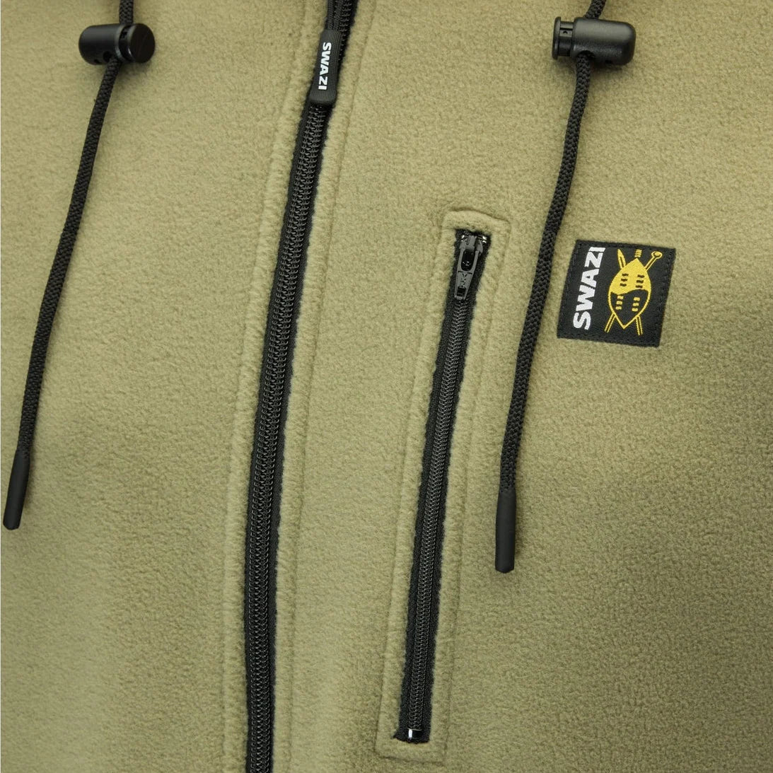 Swazi - The Hood Fleece Hættetrøje// Tussock fra Swazi - billede nr. 4 hos GrejFreak.dk