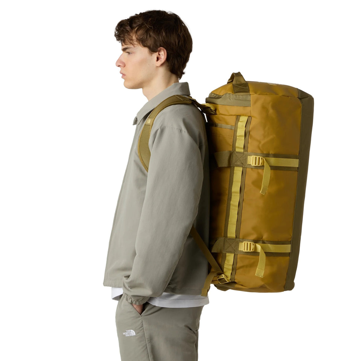 The North Face - Base Camp Duffel Bag Medium 71L // Golden Tan / Cedar / Honeye fra The North Face - billede nr. 6 hos GrejFreak.dk