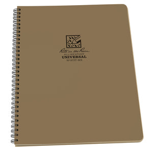 Rite in The Rain - Side Spiral Notebook 22 x 28 cm // Tan fra Rite In The Rain - billede nr. 1 hos GrejFreak.dk