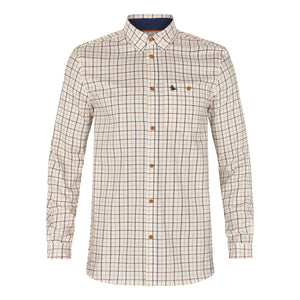 Seeland - Oxford Shooting Skjorte // Classic Blue/Merlot Check fra Seeland - billede nr. 1 hos GrejFreak.dk