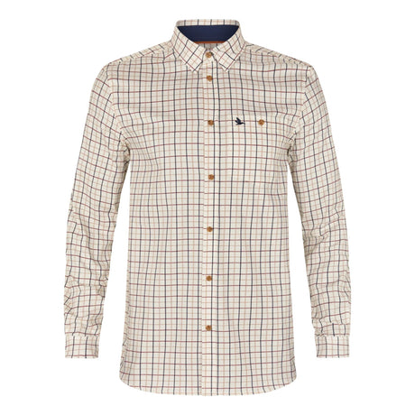 Seeland - Oxford Shooting Skjorte // Classic Blue/Merlot Check fra Seeland - billede nr. 1 hos GrejFreak.dk