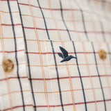 Seeland - Oxford Shooting Skjorte // Classic Blue/Merlot Check fra Seeland - billede nr. 3 hos GrejFreak.dk